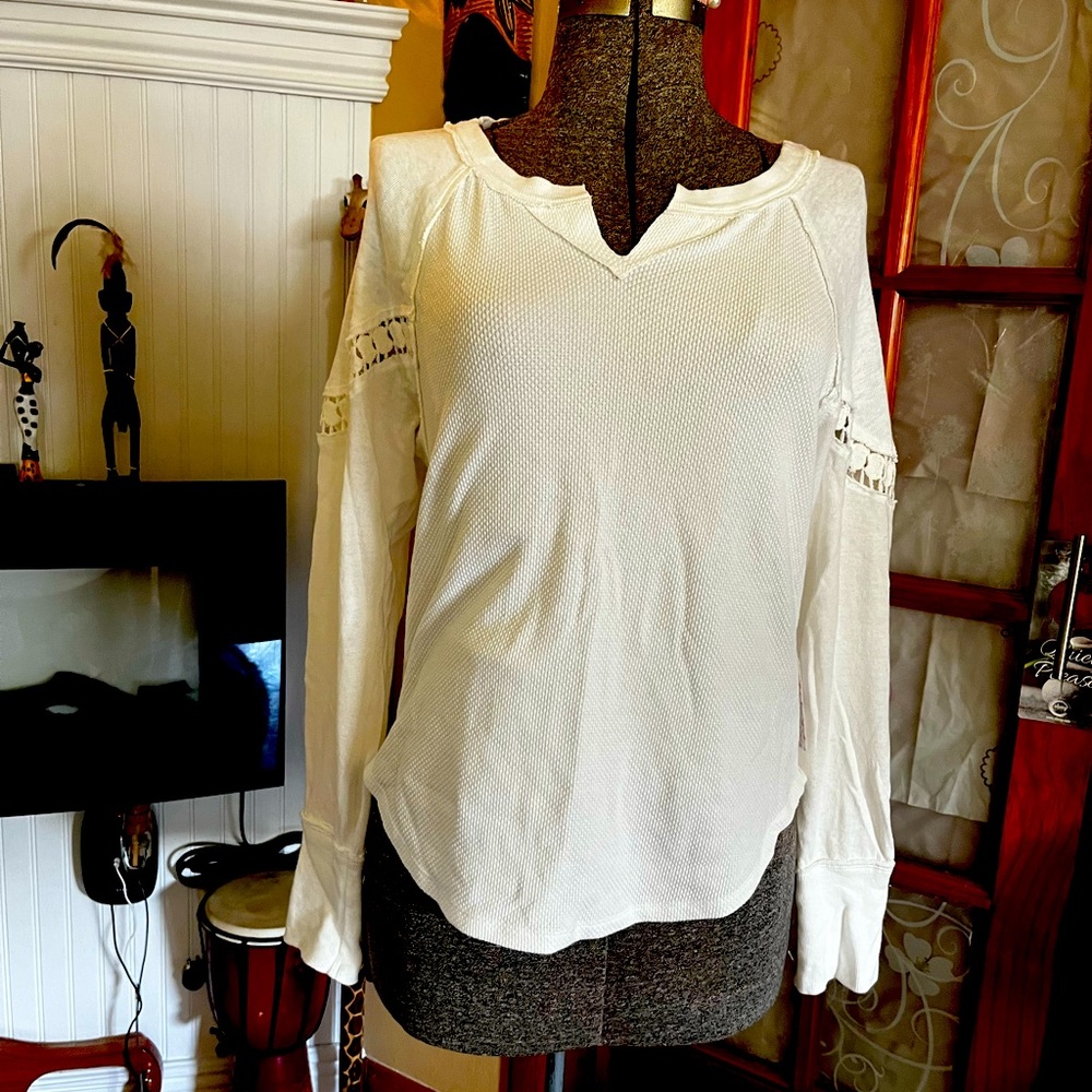 NWT We The Free waffle knit